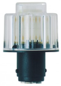 LED BA15D 24V AC/DC PUN                             
