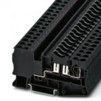 Fuse terminal block with LED for mounting on NS 35, 